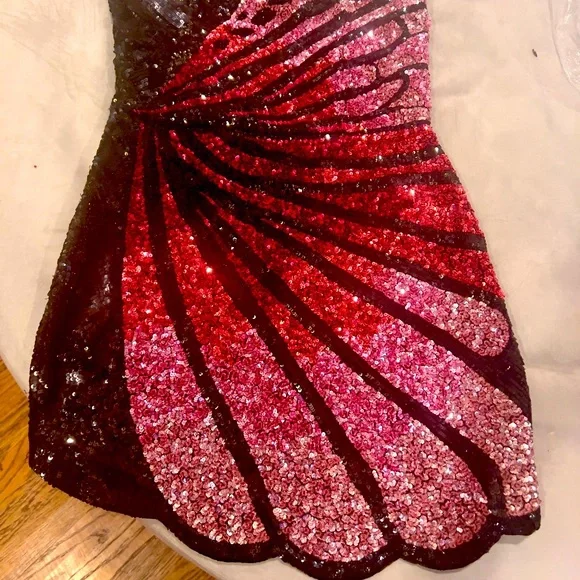 Retrofete stunning dress worn once size L - Picture 2 of 3